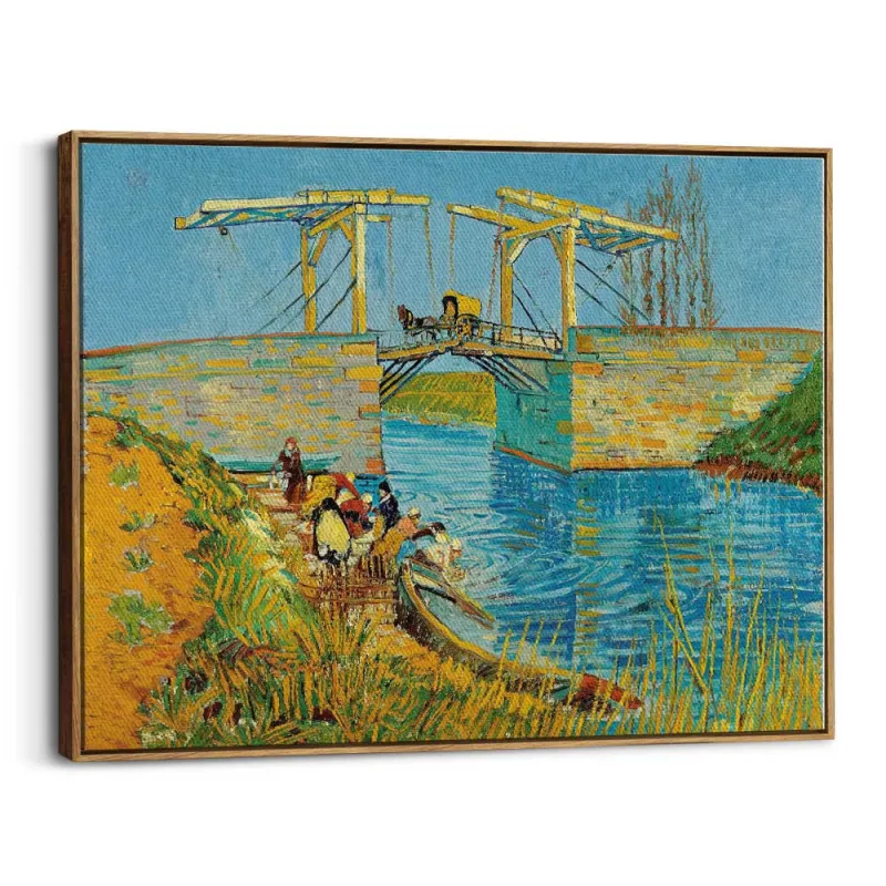 Cuadro "El Puente de Langlois" de Vincent van Gogh