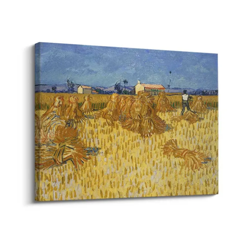 Cuadro "La Cosecha en Provenza" de Vincent van Gogh