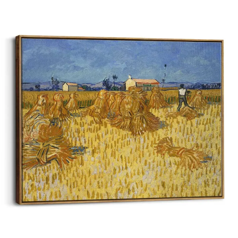 Cuadro "La Cosecha en Provenza" de Vincent van Gogh