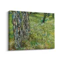 Cuadro "Troncos de Árboles en la Hierba" de Vincent van Gogh