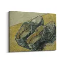 Cuadro "Un par de zuecos de cuero" de Vincent van Gogh