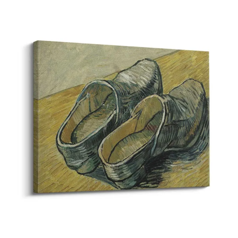 Cuadro "Un par de zuecos de cuero" de Vincent van Gogh