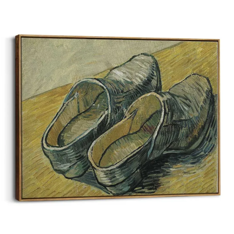 Cuadro "Un par de zuecos de cuero" de Vincent van Gogh