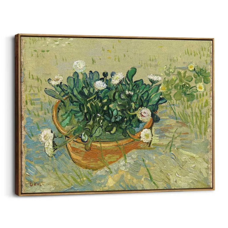 Cuadro "Margaritas en Arlés" de Vincent van Gogh
