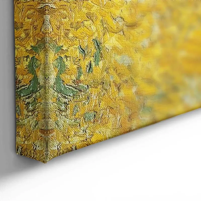 Cuadro "Trigal con Segador" de Vincent van Gogh