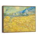 Cuadro "Trigal con Segador" de Vincent van Gogh