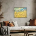 Cuadro "Trigal con Segador" de Vincent van Gogh