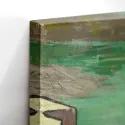 Cuadro "Barcos Amarrados" de Vincent van Gogh