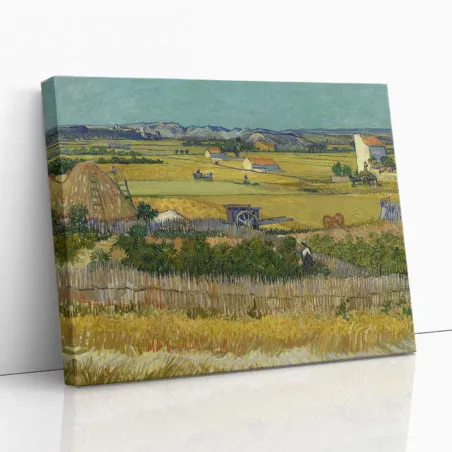 Cuadro "La Cosecha" de Vincent van Gogh