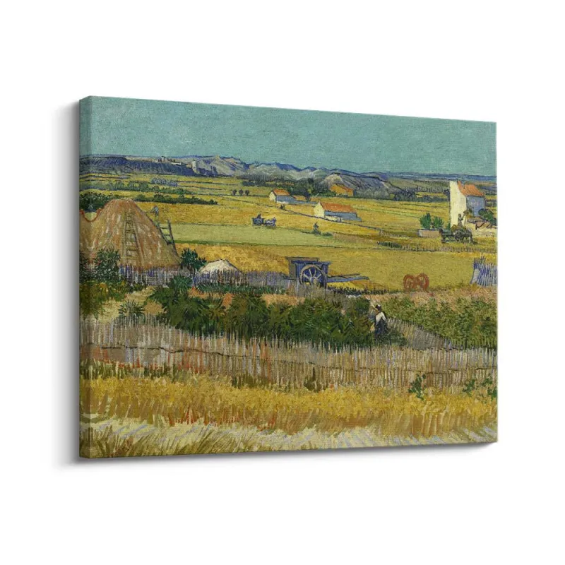 Cuadro "La Cosecha" de Vincent van Gogh