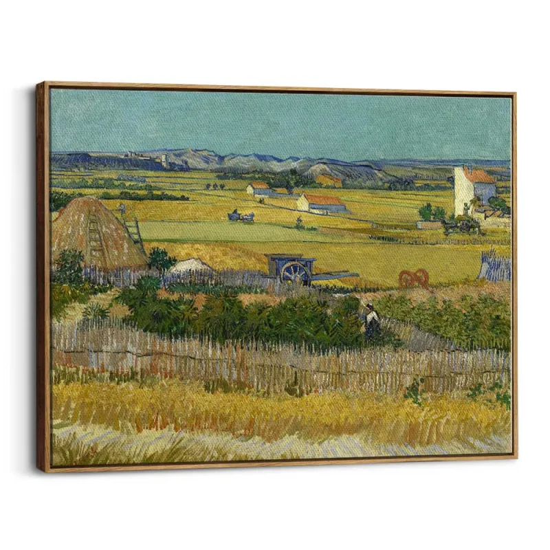 Cuadro "La Cosecha" de Vincent van Gogh