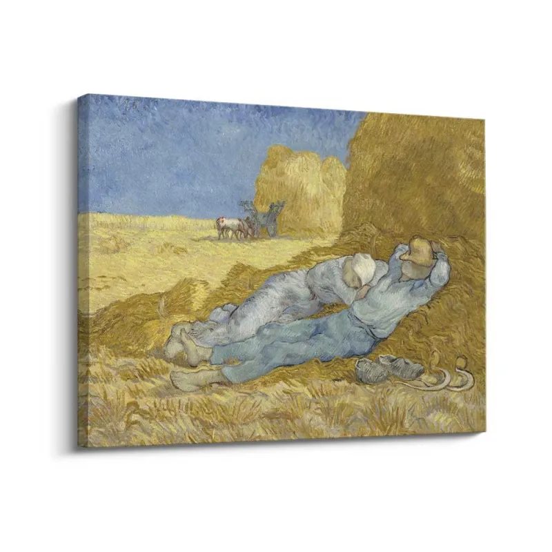 Cuadro "La Siesta" de Vincent van Gogh