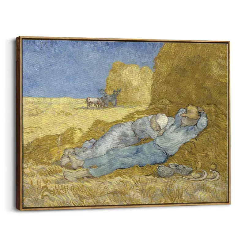 Cuadro "La Siesta" de Vincent van Gogh