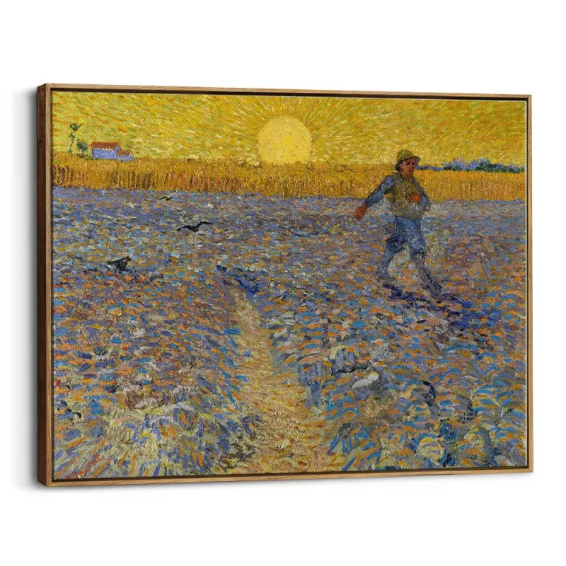Cuadro "El Sembrador" de Vincent van Gogh
