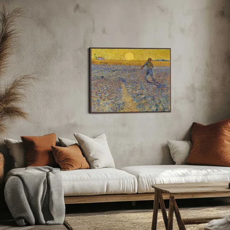 Cuadro "El Sembrador" de Vincent van Gogh