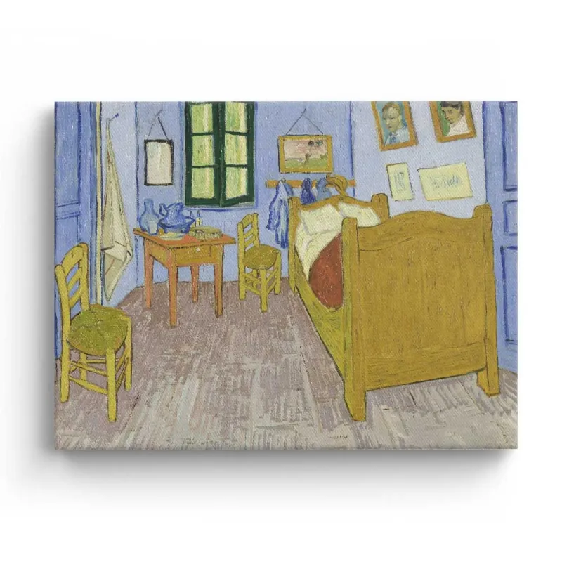 Cuadro "El Dormitorio en Arlés" de Vincent van Gogh