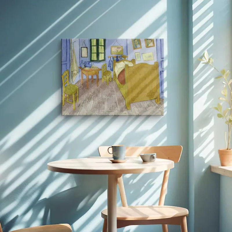 Cuadro "El Dormitorio en Arlés" de Vincent van Gogh