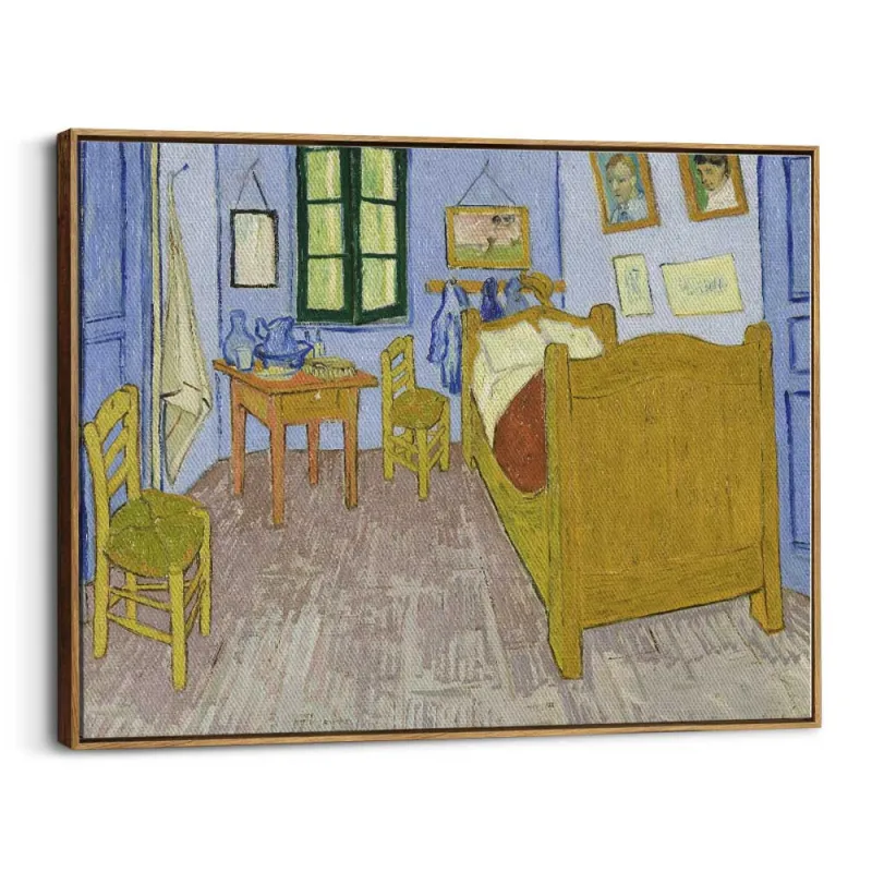 Cuadro "El Dormitorio en Arlés" de Vincent van Gogh