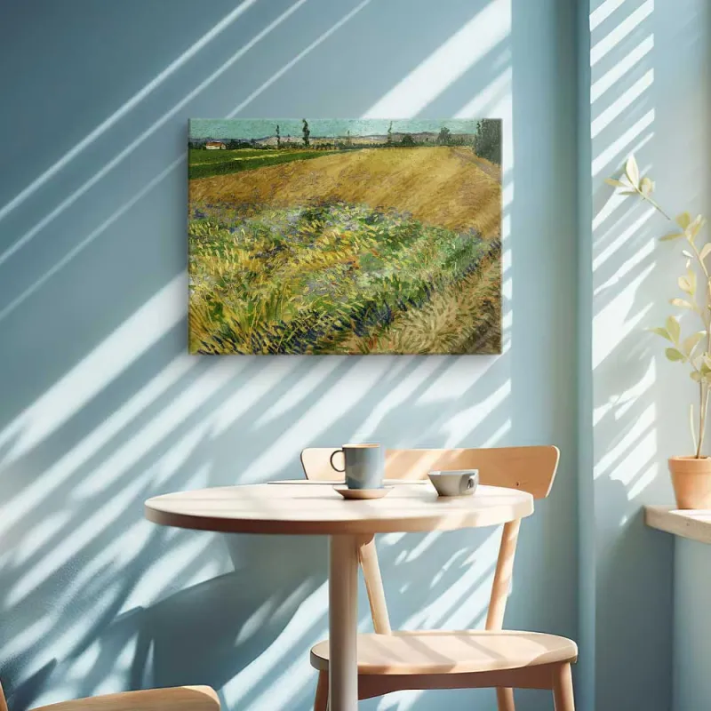 Cuadro "Campo de Trigo" de Vincent van Gogh