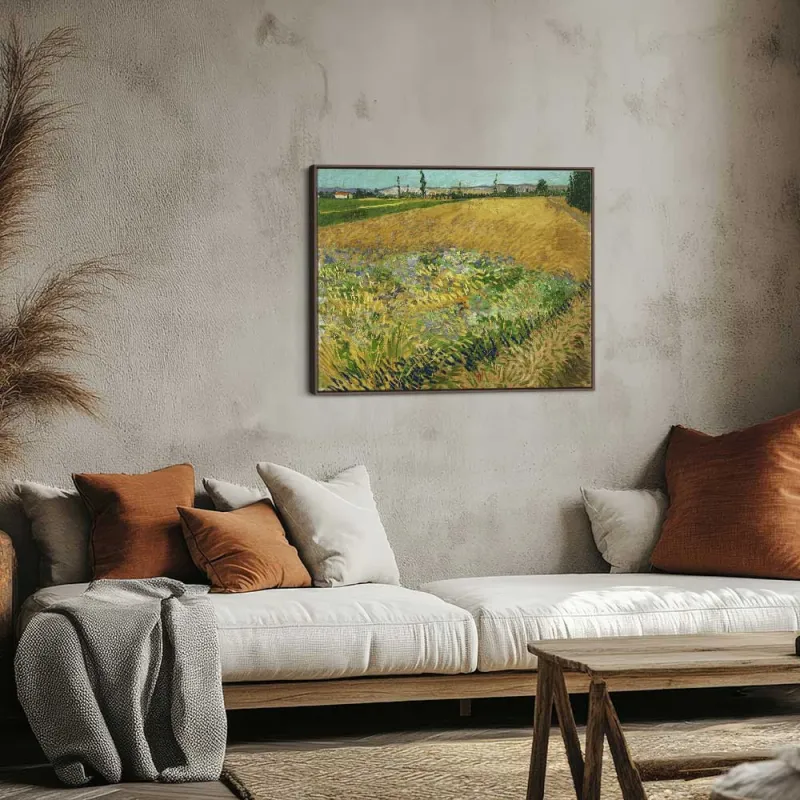 Cuadro "Campo de Trigo" de Vincent van Gogh