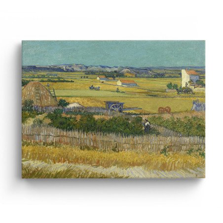 Cuadro "La Cosecha" de Vincent van Gogh