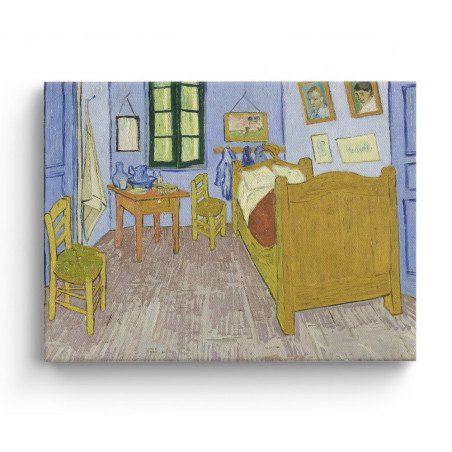 Cuadro "El Dormitorio en Arlés" de Vincent van Gogh