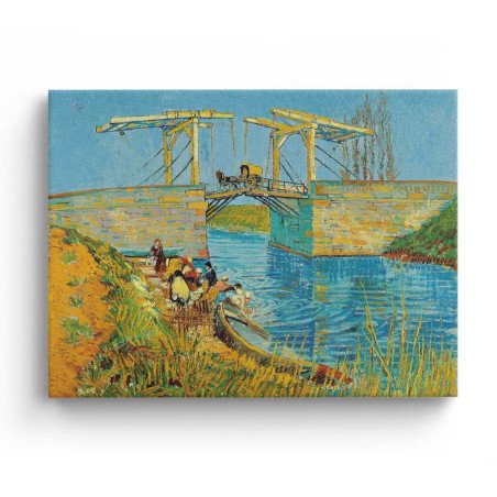 Cuadro "El Puente de Langlois" de Vincent van Gogh