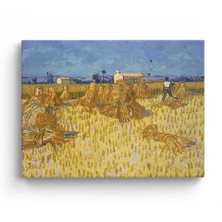 Cuadro "La Cosecha en Provenza" de Vincent van Gogh