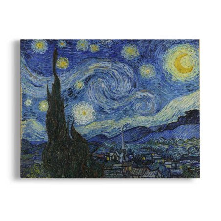 Cuadro La Noche Estrellada de Van Gogh - Lienzo Artístico | Ruta Digital