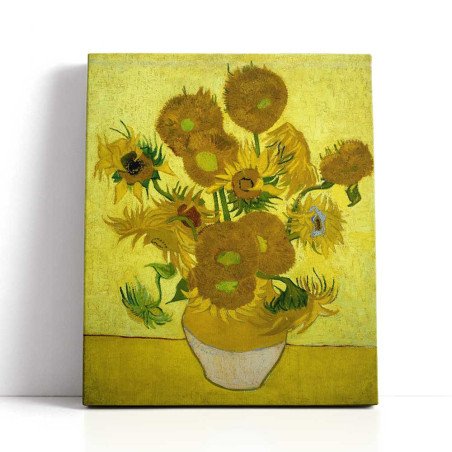 Cuadro Los Girasoles de Van Gogh | Lienzo o Marco Flotante