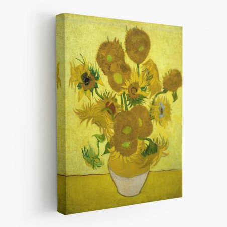 Cuadro Los Girasoles de Van Gogh | Lienzo o Marco Flotante