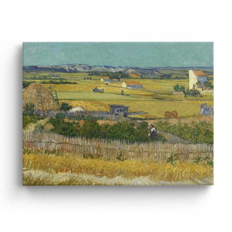 Cuadro "La Cosecha" de Vincent van Gogh