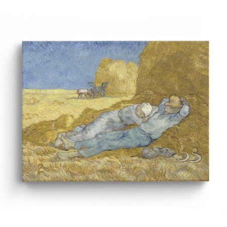 Cuadro "La Siesta" de Vincent van Gogh