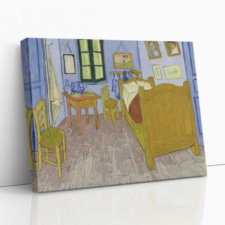 Cuadro "El Dormitorio en Arlés" de Vincent van Gogh