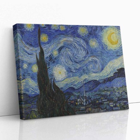 Cuadro "La Noche Estrellada" de Vincent van Gogh