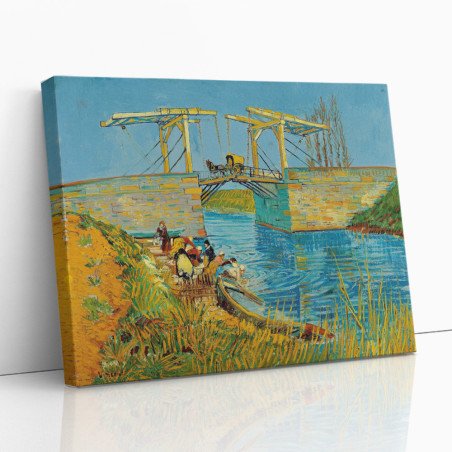 Cuadro "El Puente de Langlois" de Vincent van Gogh